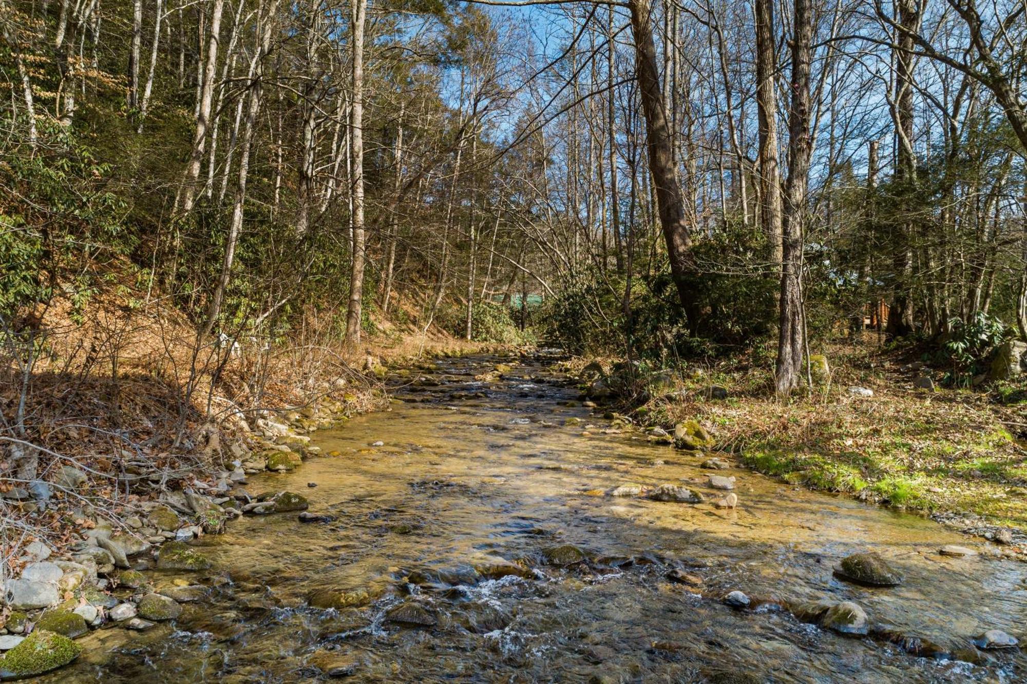 Sugar Cove By Avantstay Cabin By The River W Hot Tub Pool Table Guest House Gatlinburg Εξωτερικό φωτογραφία